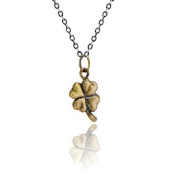 FOUR LEAF CLOVER + CHAIN