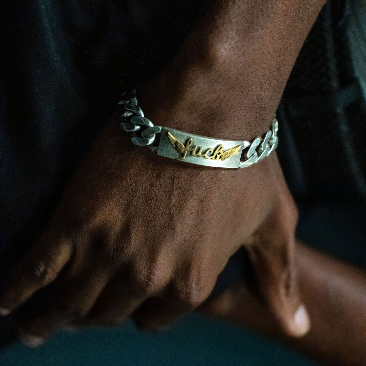 FLYING FVCK ID BRACELET