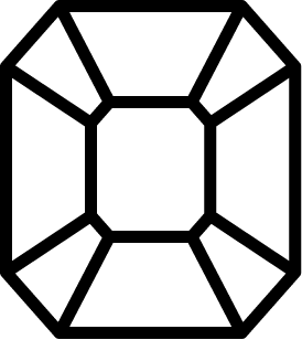 A black and white line icon of two sparkling gold bars stacked on top of each other.