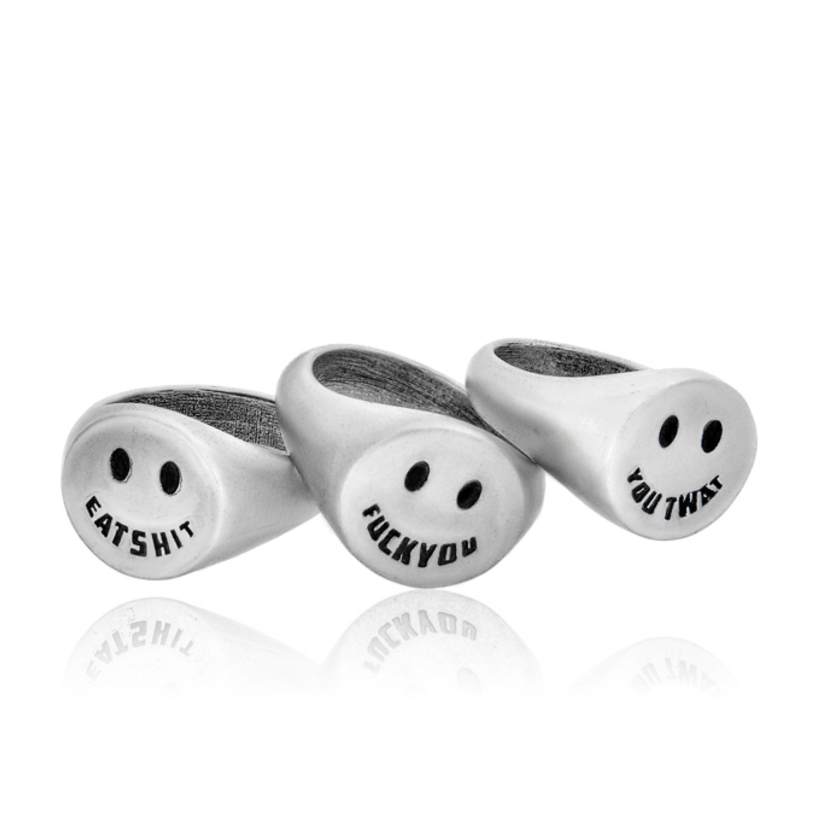 EAT SHIT RING